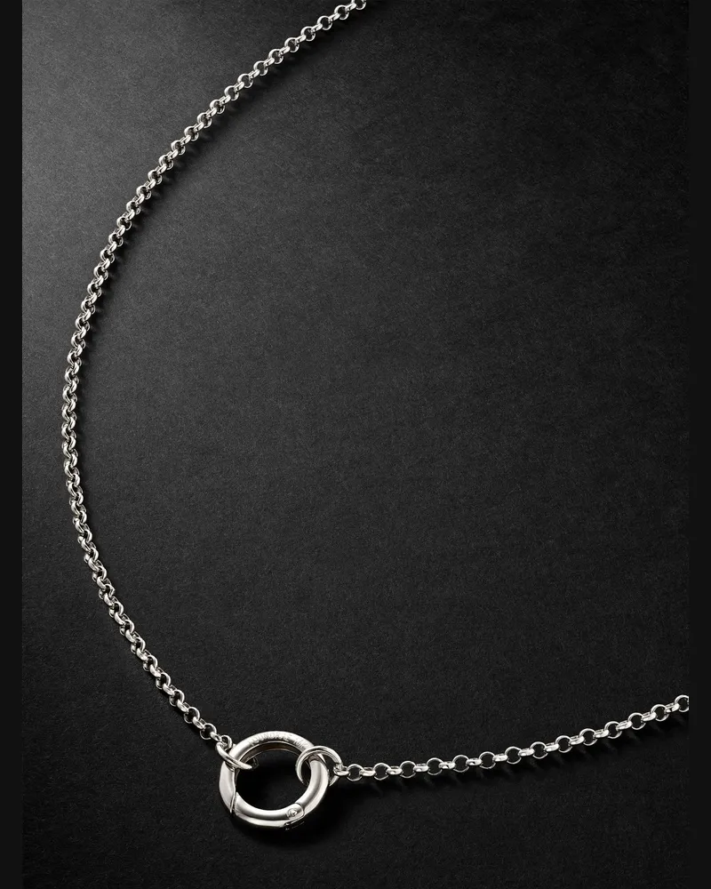 FOUNDRAE Kette aus 18 Karat Weißgold Gold