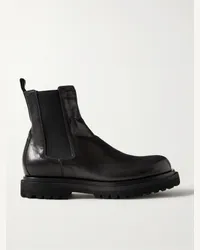 Officine Creative Italia Chelsea Boots aus Leder Grau