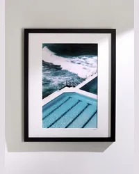 Sonic Editions 2019 Bondi Beach Blues – Gerahmter Fotodruck, 41 x 51 cm Schwarz