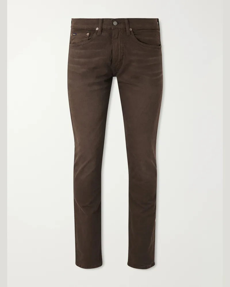 Ralph Lauren Sullivan Slim-Fit Jeans Brown