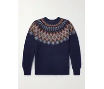 Pullover aus Wolle mit Fair-Isle-Muster