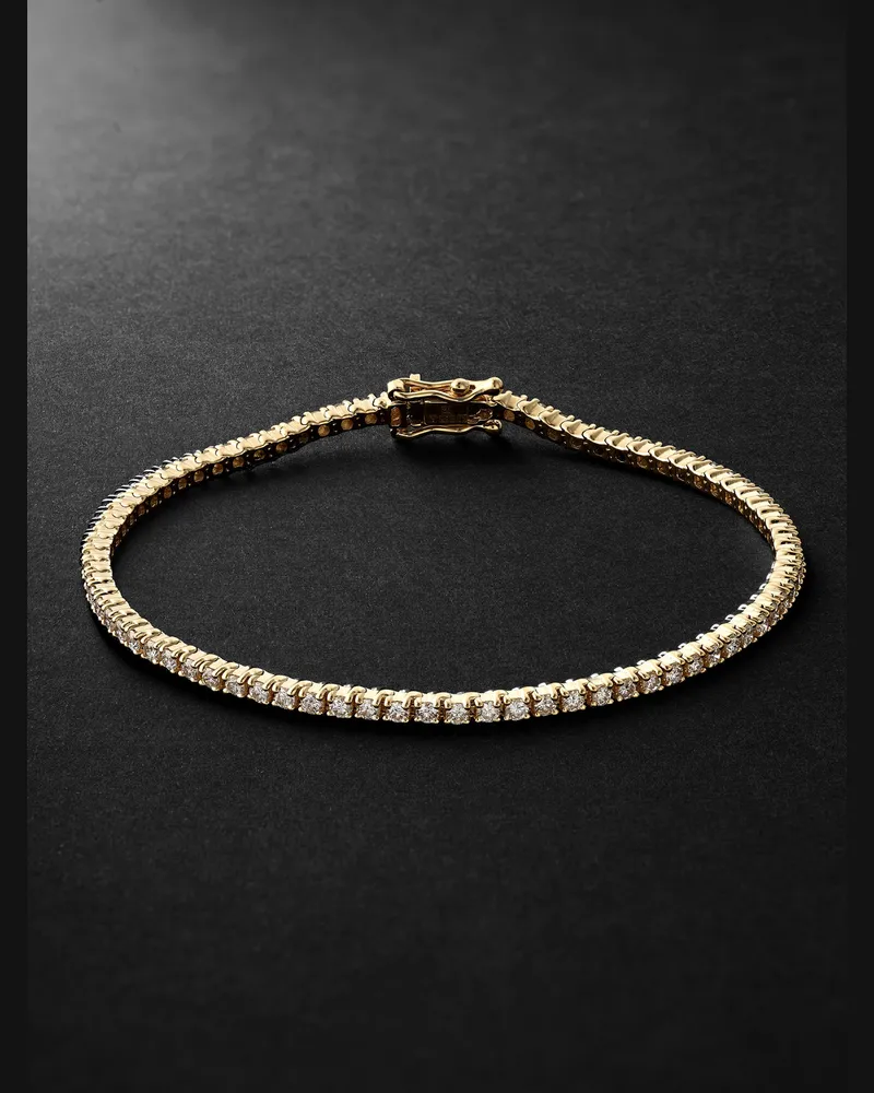 Kolours Spectra Tennisarmband aus Gold mit Diamanten Gold
