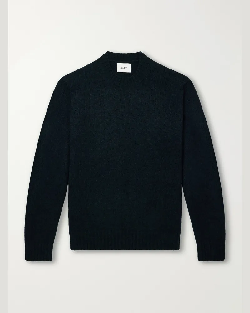 NN 07 Lee 6598 Merino Wool-Blend Sweater Green