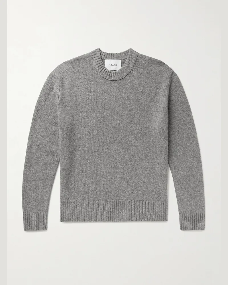Frame Denim Cashmere Sweater Gray