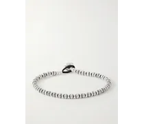 Armband mit Zierperlen aus Silber und Hämatit