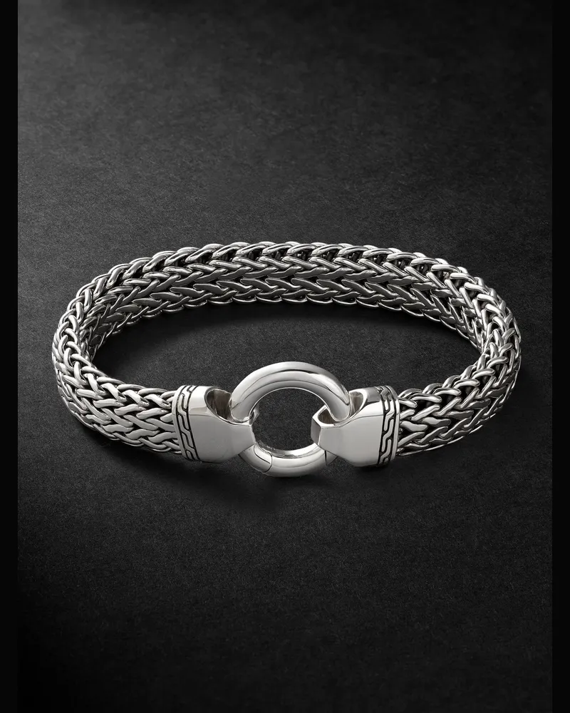 John Hardy Icon Sterling Silver Chain Bracelet Silver