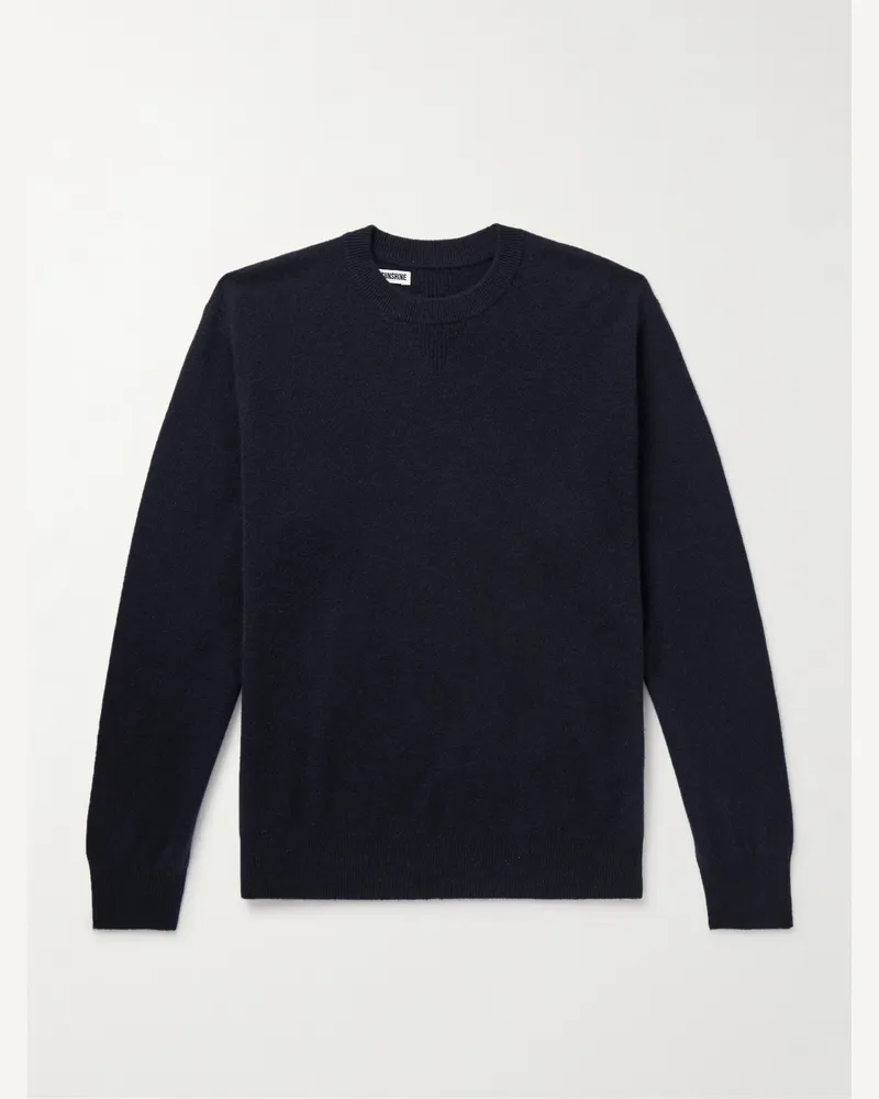 Kaptain Sunshine Pullover aus Kaschmir Blau