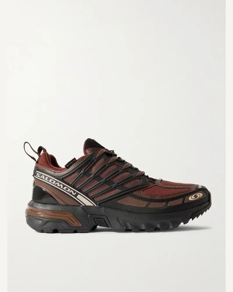Salomon ACS Pro GTX Sneakers aus GORE-TEX-Mesh mit Gummibesatz Braun