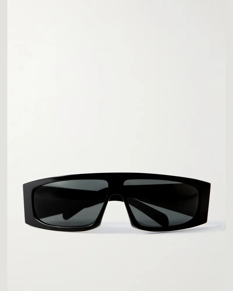 Celine Monochrome 08 D-Frame Acetate Sunglasses Black