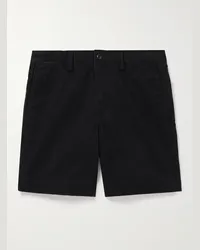 Ralph Lauren Gerade geschnittene Shorts aus Stretch-Baumwoll-Twill Schwarz