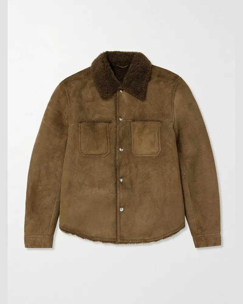 MR P. Shearling Jacket Brown