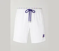 Moka Straight-Leg Mid-Length ECONYL® Swim Shorts