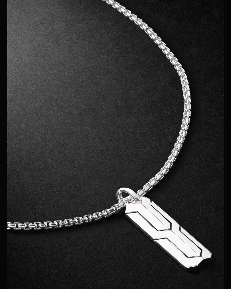 John Hardy Icon 50 Anhängerkette aus Sterlingsilber Silber