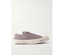 Skagway Sneakers aus Canvas mit Lederbesatz