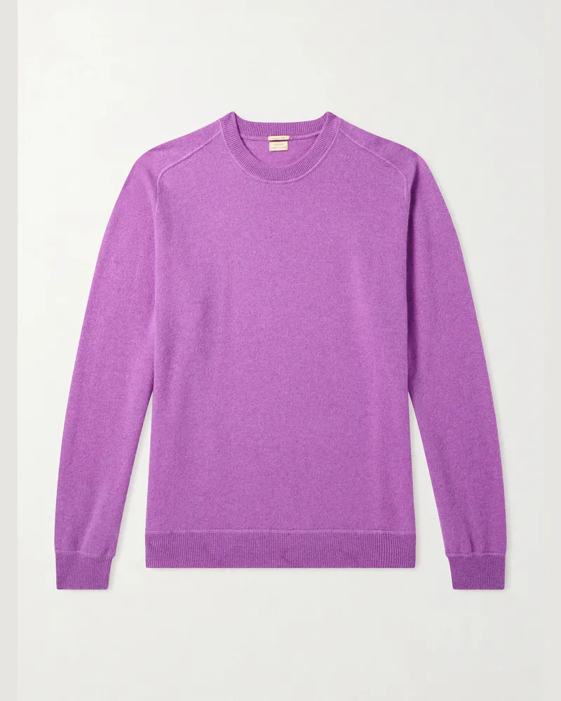 Massimo Alba Cashmere Sweater Purple