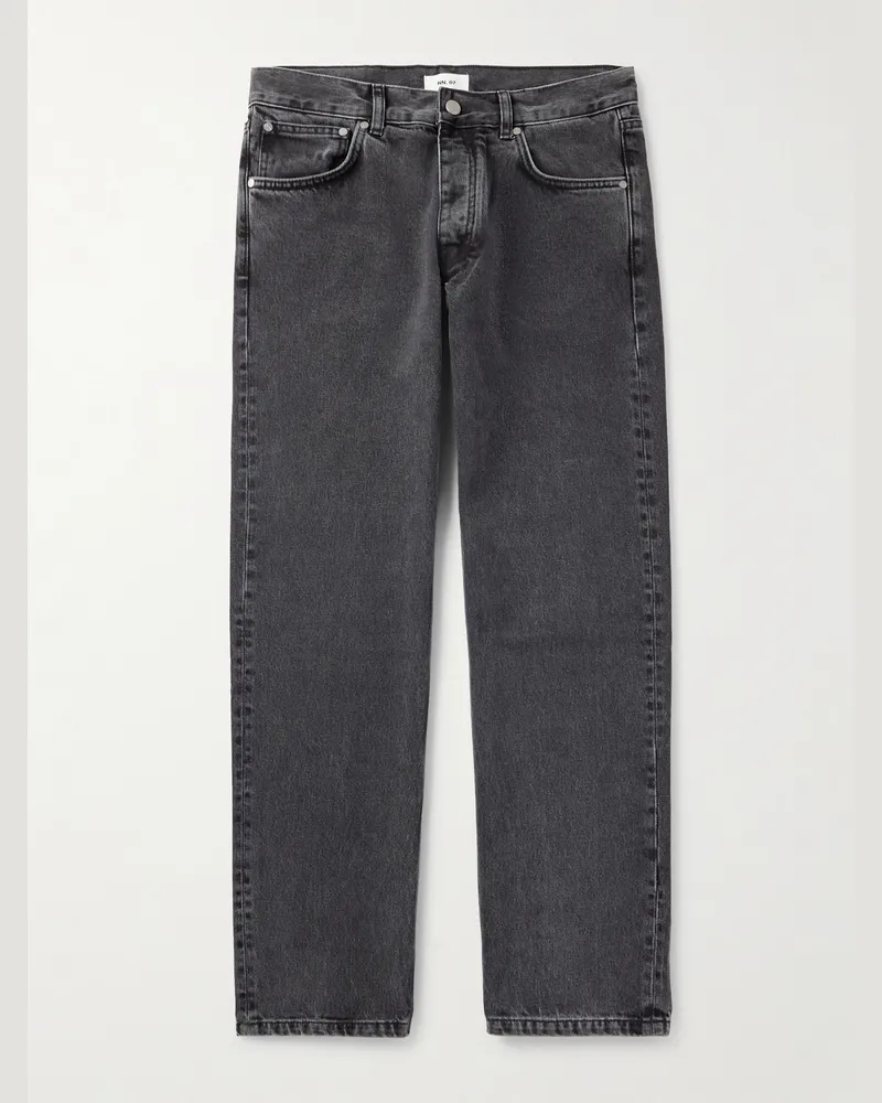NN 07 Sonny 1866 gerade geschnittene Jeans Grau