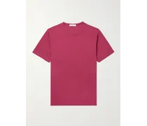 T-Shirt aus Baumwoll-Jersey in Stückfärbung