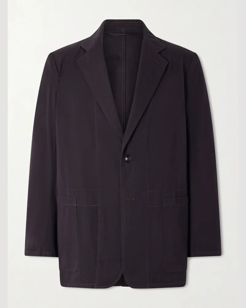 Kaptain Sunshine Take Easy Sakko aus Baumwolle Blau