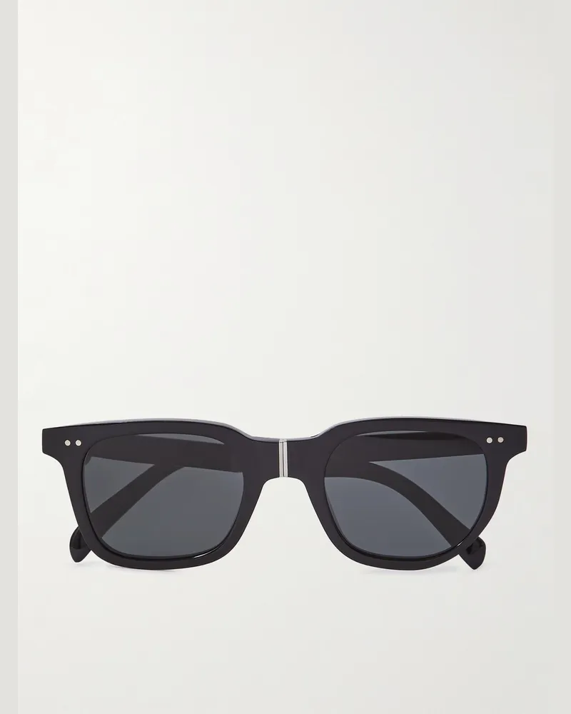 Celine Black Frame 44 Square-Frame Acetate Sunglasses Black