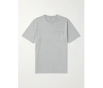 Pocket T-Shirt aus Baumwoll-Jersey in Stückfärbung