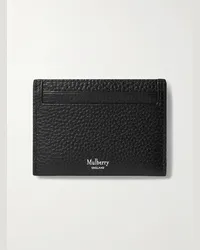 Mulberry Full-Grain Leather Cardholder Schwarz