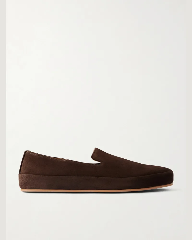 MULO Evening Suede Loafers Brown
