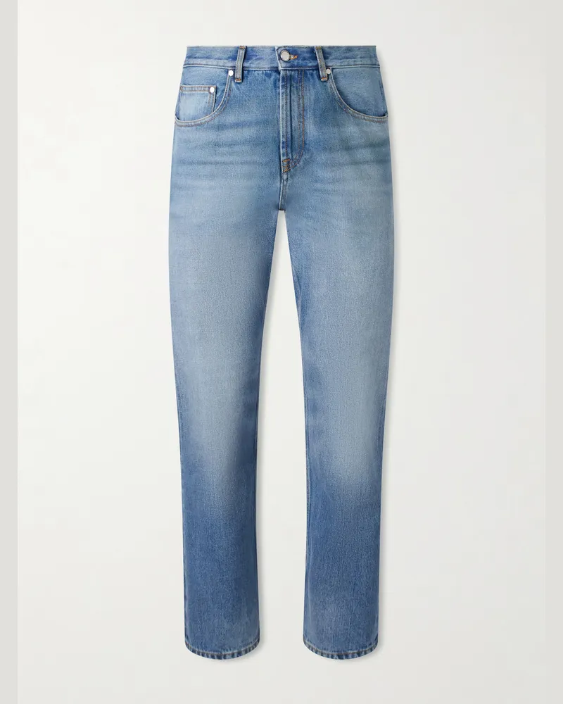 Umit Benan Kevin Straight-Leg Jeans Blue