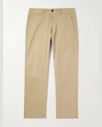 Stone Island Gerade geschnittene Chino aus Stretch-Baumwoll-Twill Neutral