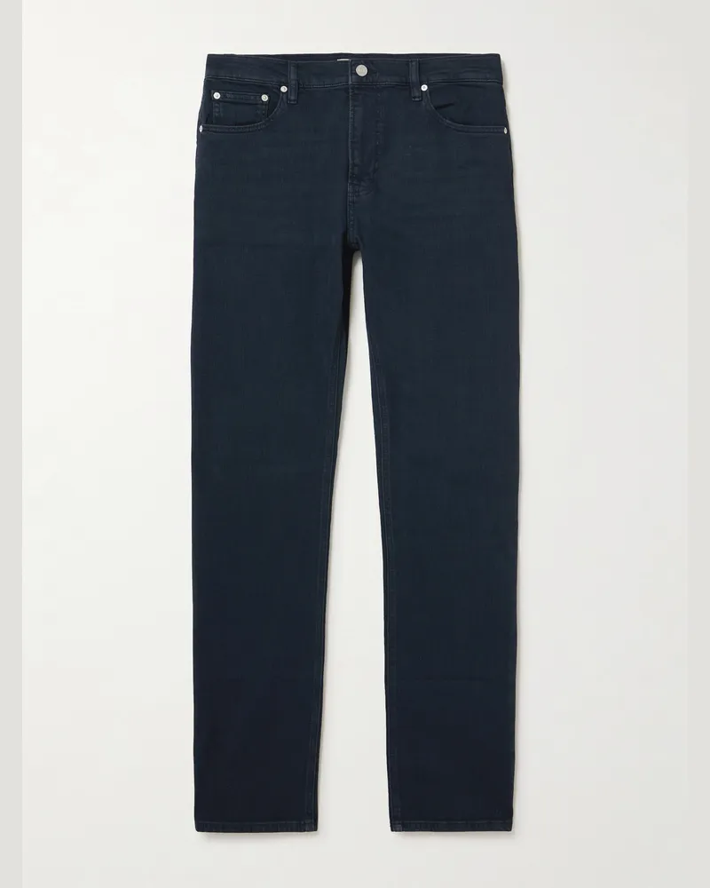 Frame Denim The Modern gerade geschnittene Jeans Blau