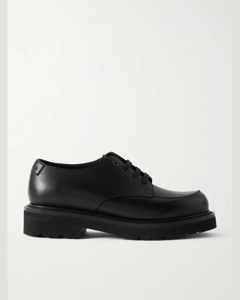 JM Weston Weston & Sons Leather Derby Shoes Black