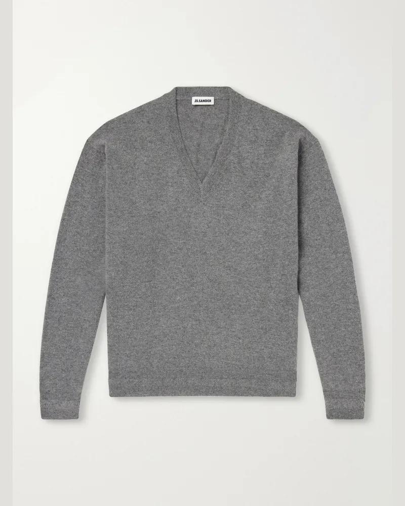 Jil Sander Cashmere Sweater Gray