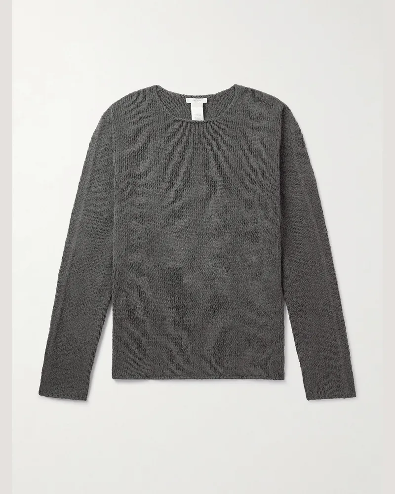 The Row Kalen Pullover aus Baumwolle Grau