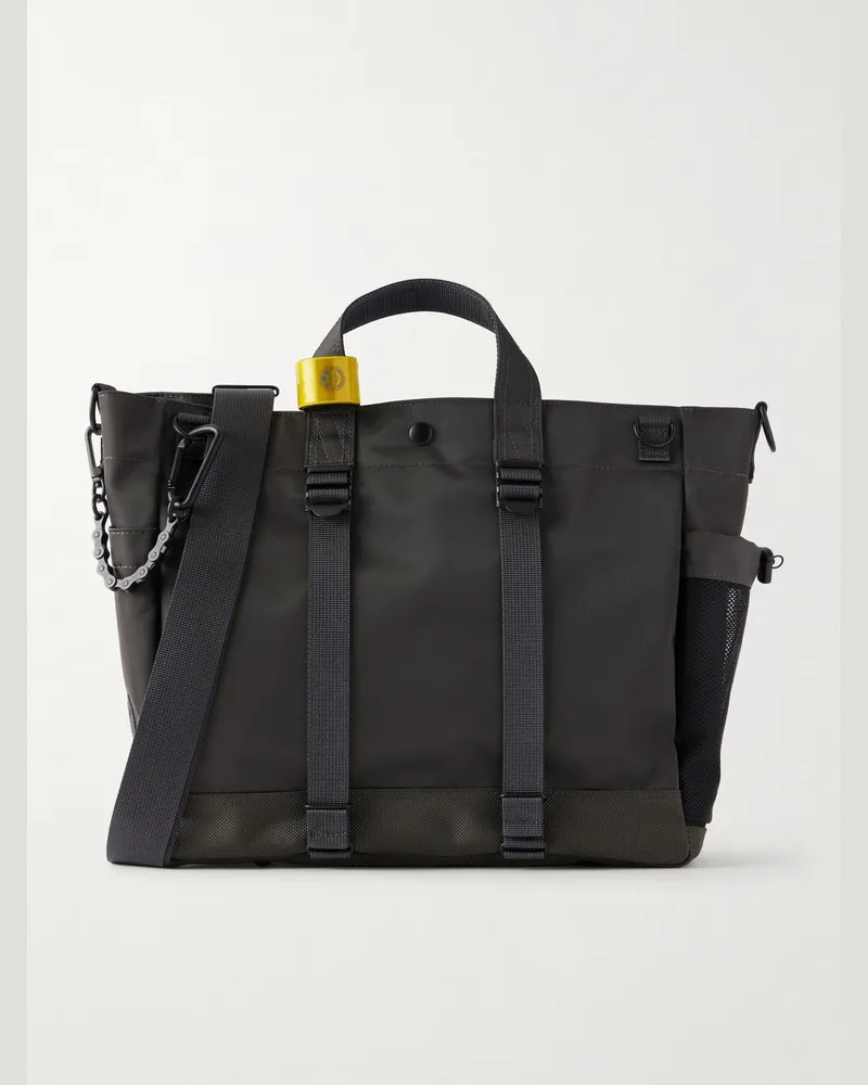 PORTER-YOSHIDA & CO Ride 2Way Twill Tote Bag Black