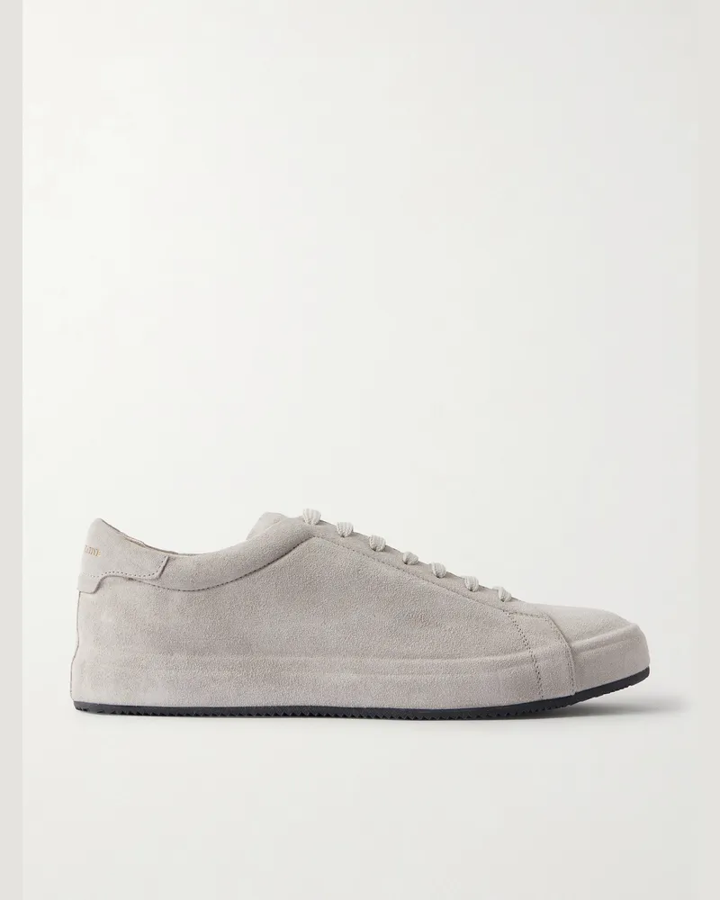 Officine Creative Italia Essence 001 Suede Sneakers Gray