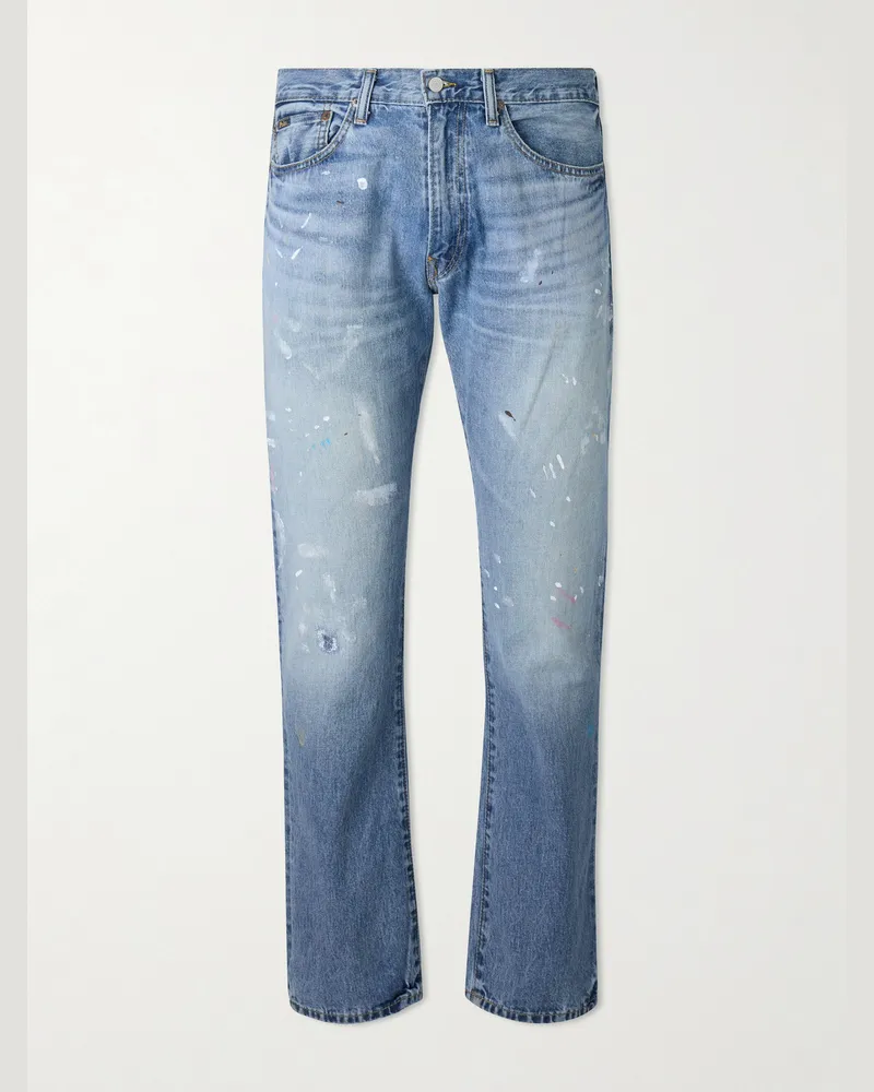 Ralph Lauren Hampton gerade geschnittene Jeans Blau