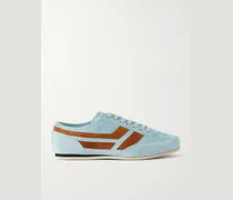Brook Perforated Suede Sneakers