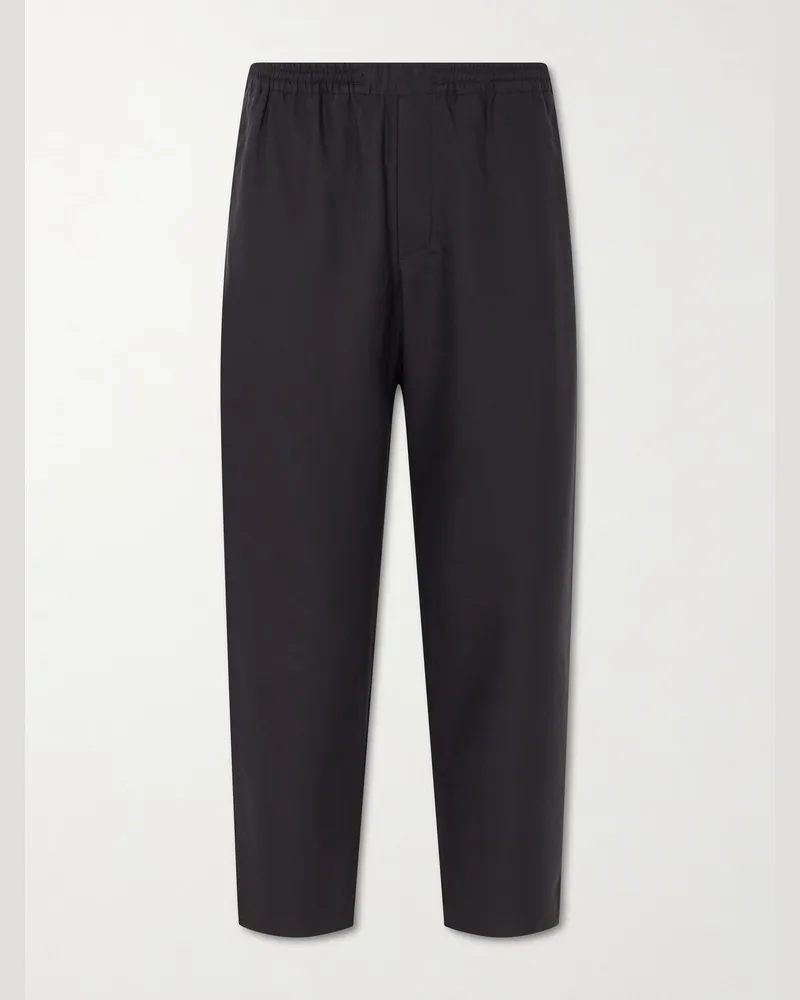 A Kind Of Guise Banasa Straight-Leg Lyocell Trousers Black
