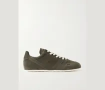 Minimal Suede Sneakers