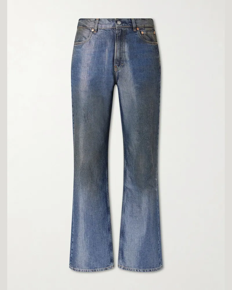 Our Legacy Carlson Cut Straight-Leg Jeans Blue