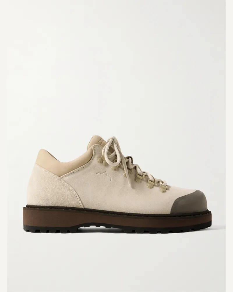 Diemme Cornaro Sneakers aus Veloursleder mit Gummibesatz Neutral