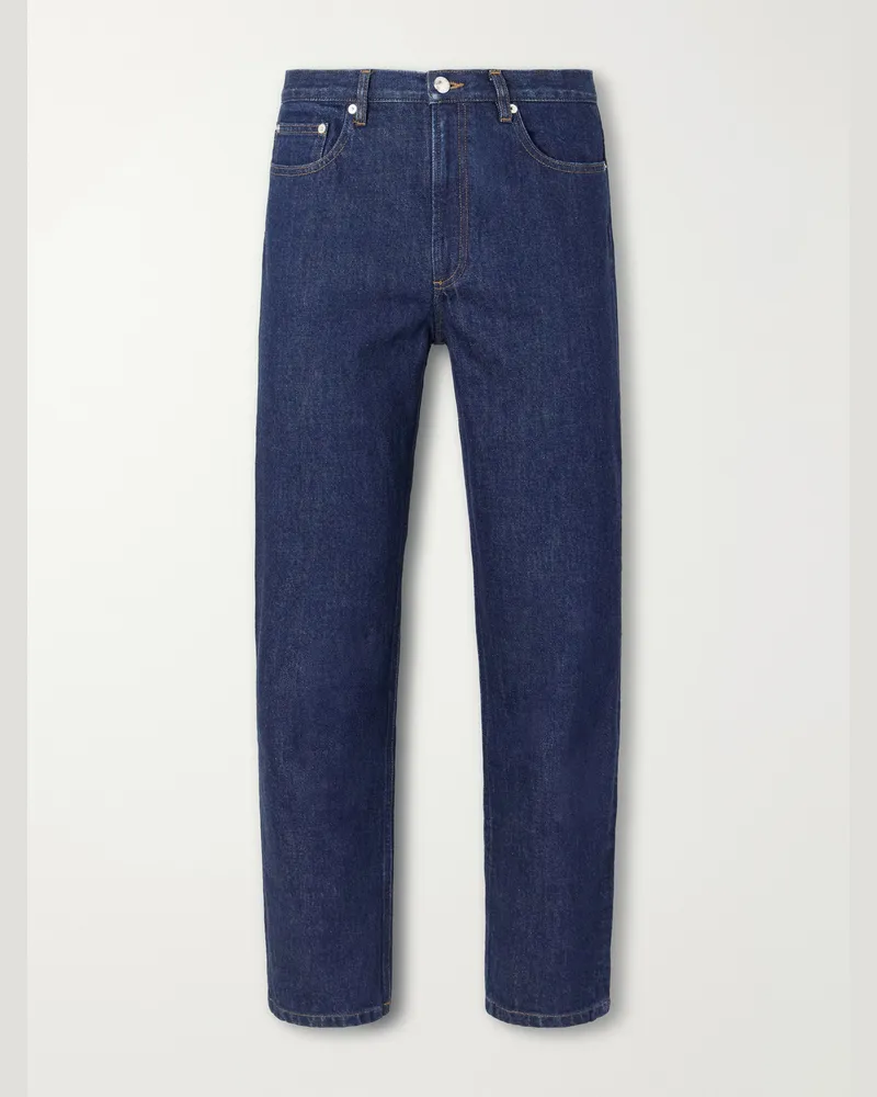 A.P.C. Martin Straight-Leg Jeans Blue