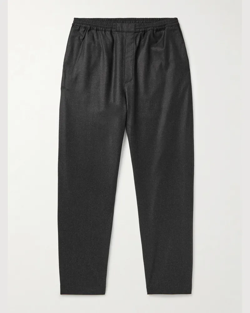 A Kind Of Guise Banasa schmal zulaufende Hose aus Schurwolle Grau