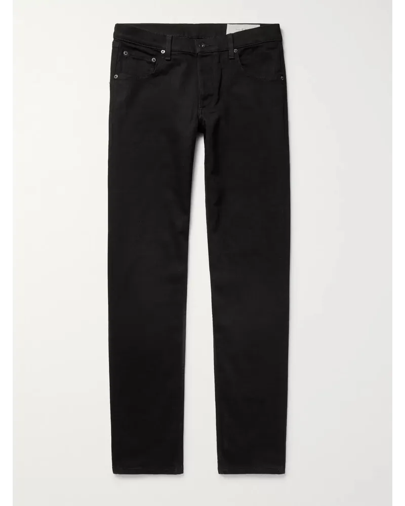 Rag & Bone Fit 2 schmal geschnittene Jeans aus Stretch-Denim Schwarz