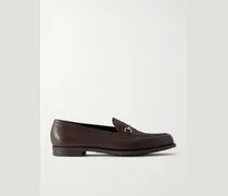 Putney Horsebit-Embellished Full-Grain Leather Loafers