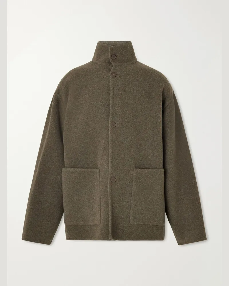 Fear of God Wool and Cashmere-Blend Jacket Green