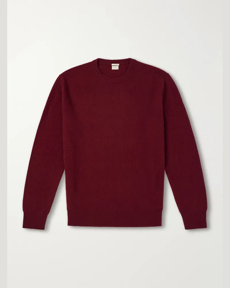 Massimo Alba Kane Cashmere Sweater Burgundy