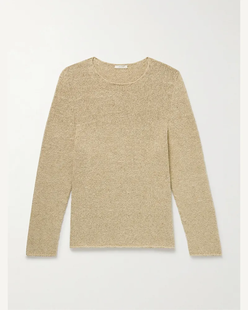 The Row Kalen Pullover aus Baumwolle Neutral
