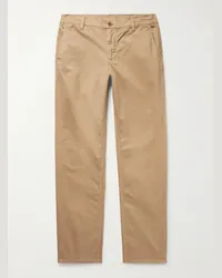 Nudie Jeans Easy Alvin schmal geschnittene Chino aus einer Baumwollmischung Neutral