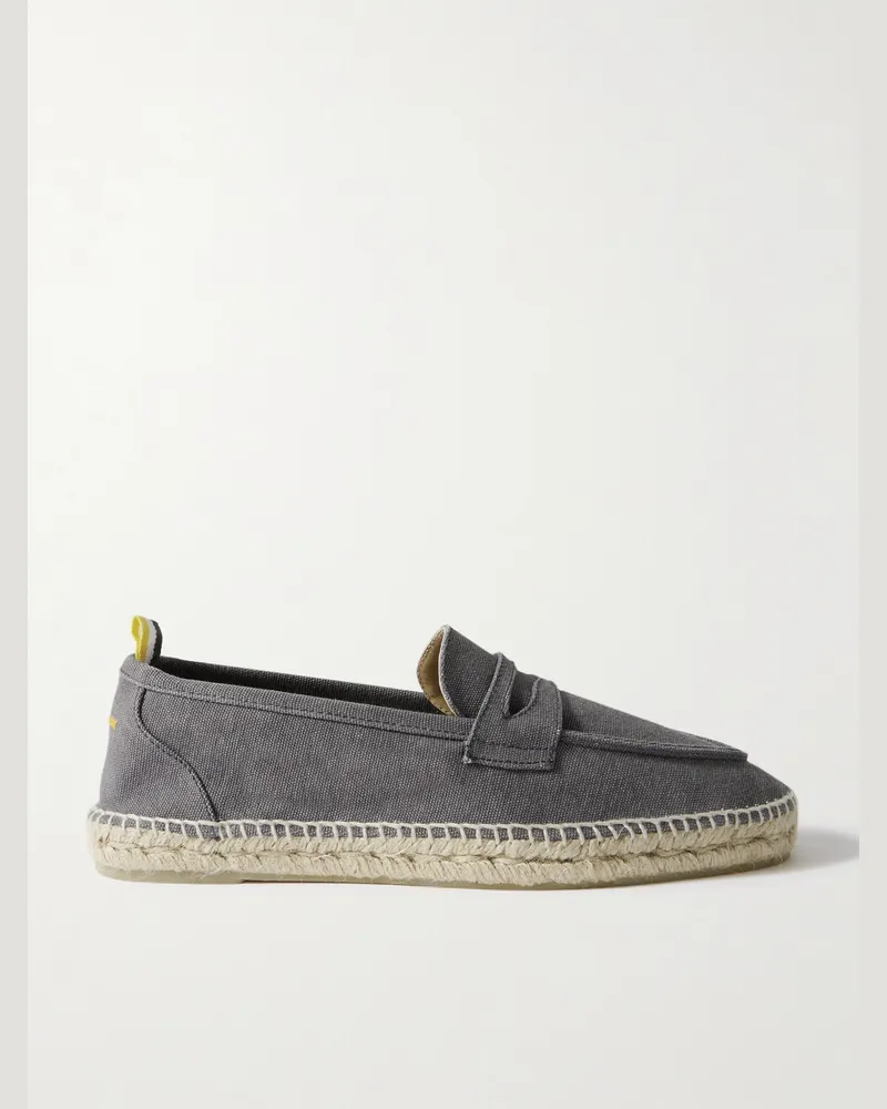 Castañer Nacho Espadrilles aus Canvas Grau