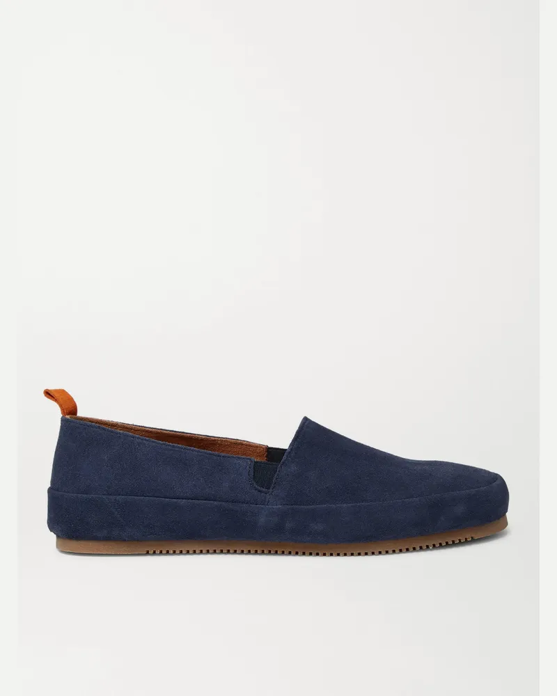 MULO Suede Loafers Blue
